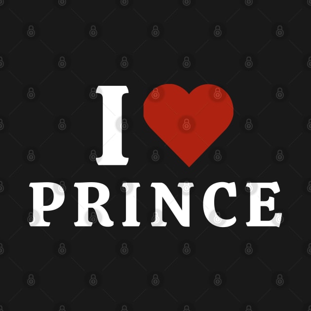 I Love Prince by Hayden Mango Collective 