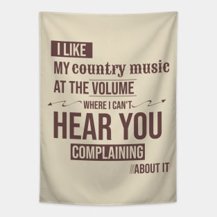 Country music quotes // Country music Lover Tapestry