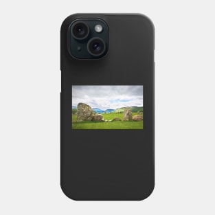 View From Castlerigg as Impressionist Art Phone Case