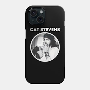 cat stevens ll grey Phone Case