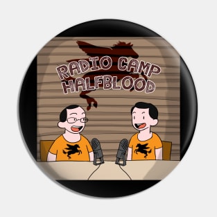 Radio Camp Halfblood Pin