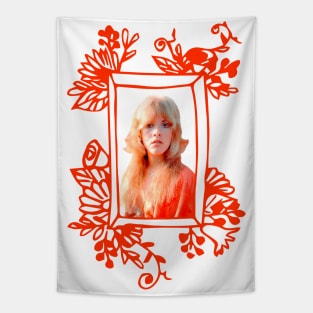 Framed Floral Stevie Tapestry