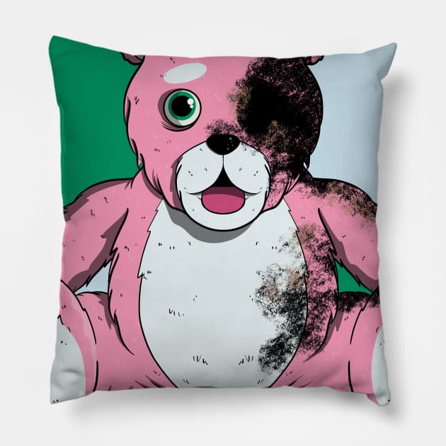 Breaking Bad Bear Pillow by ArtOfJHammond