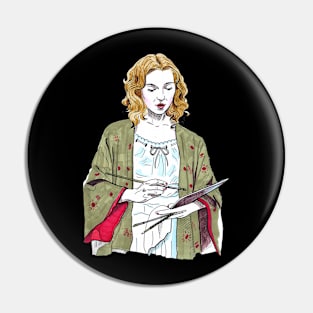 girl artist Pin