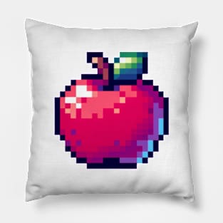 Apple Vintage Pixel Bloom Retro Since Pillow