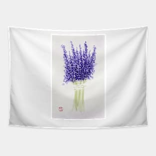 Lavender Bouquet Tapestry