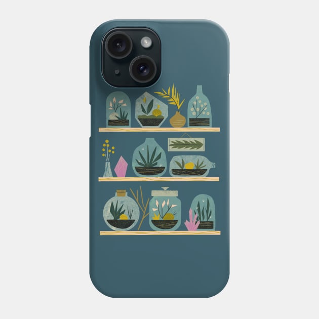 The Terrarium Collection Phone Case by Renea L Thull