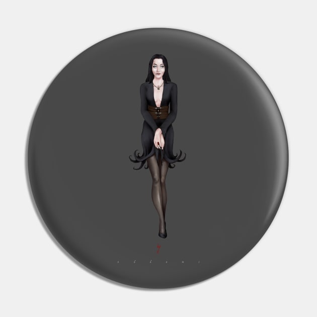 ♂ - Morticia Addams - LOH Pin by imbeta