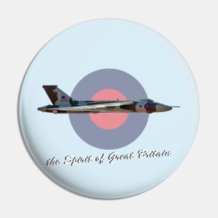 The Spirit of Great Britain and Roundel Pin