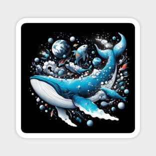 Blue Whale . Magnet