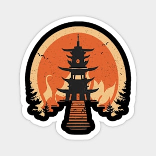 Japanese tower Magnet