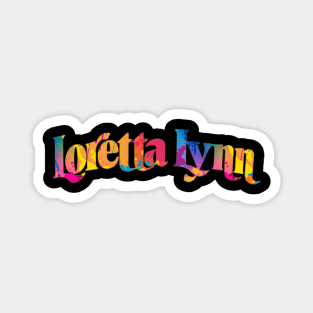 Loretta lynn abstrack Magnet