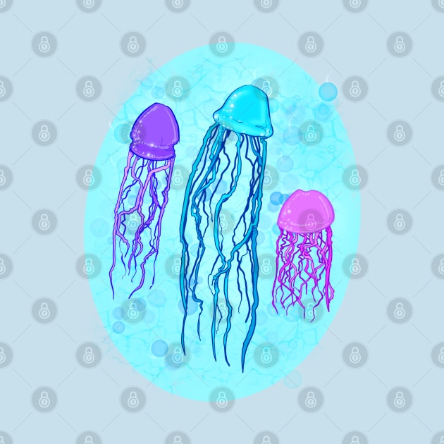 Jellyfish Varieties by LVBart