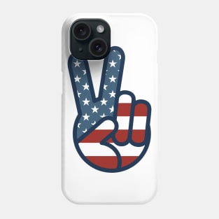 Patriotic Peace Sign Phone Case