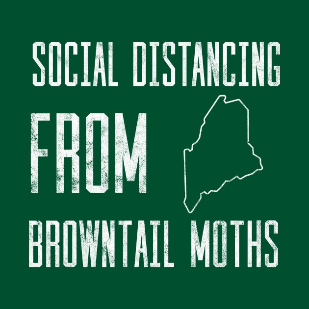 Social Distancing from Browntail Moths in Maine by spiffy_design