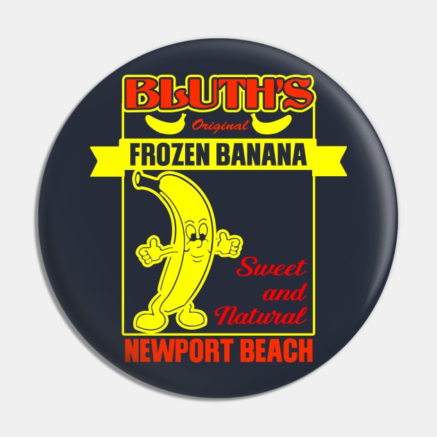 Bluth's Original Frozen Banana - Vintage Pin by Yoyo Star