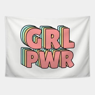 GRL PWR PASTEL Tapestry