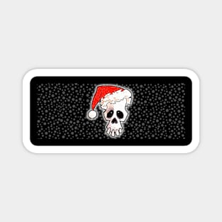 SANTA SKULL FUN VERSION 2!:) Magnet