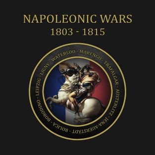 Napoleonic Wars Battles of Napoleon Bonaparte Symbol T-Shirt