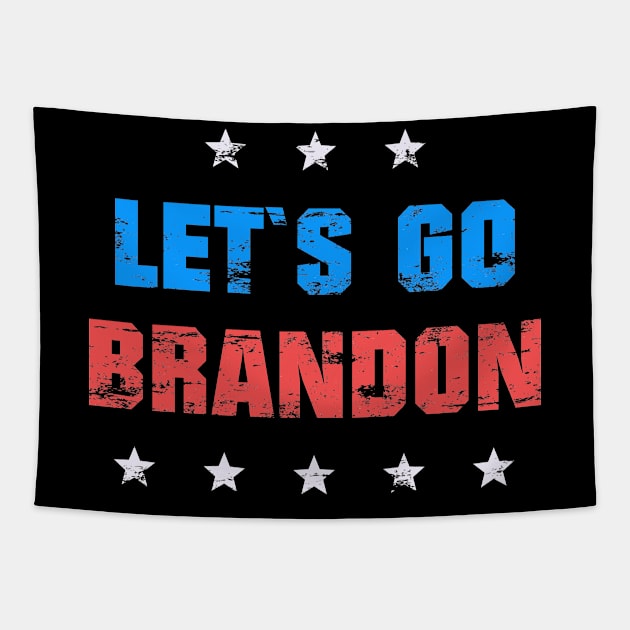 LET`S GO BRANDON Tapestry by shirts.for.passions