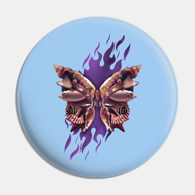 Ocean Betterfly Pin by berkup