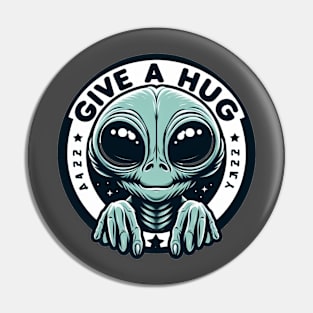 Give Hugs Pin