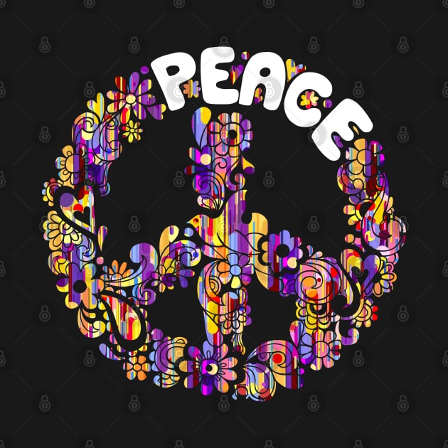 Love Peace Sign by AdeShirts