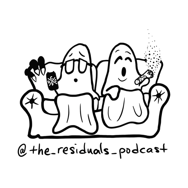 Couch Ghosts (black) by The Residuals Podcast