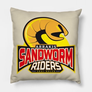 SandWorm Riders Pillow