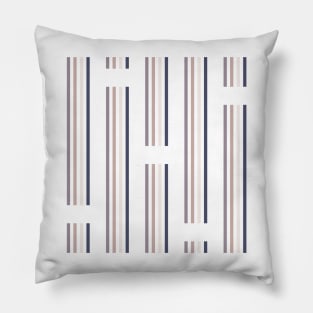 Vintage Vertical Lines or Stripes Pillow