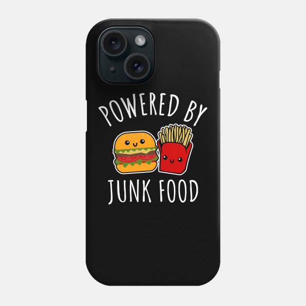 Powered By Junk Food Phone Case by LunaMay