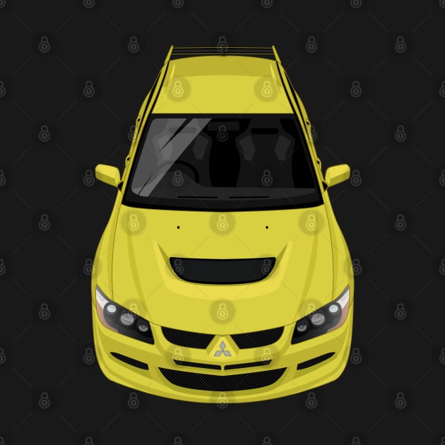 Lancer Evolution VIII Evo 8 2003-2005 - Yellow by jdmart