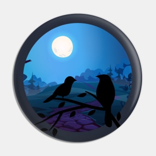 Night Time Pin