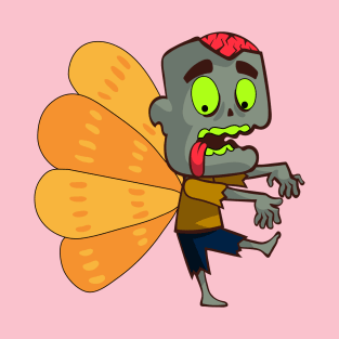 cute zombies butterfly part 6 T-Shirt