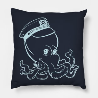 Captain Octopus for Dark Shirts Pillow