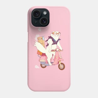 Dim Sum Delivery Cat Manga Anime Cute Cartoon Kitty Phone Case