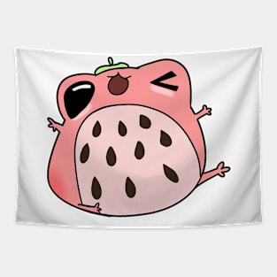 ASJD: Strawberry French Frog Tapestry