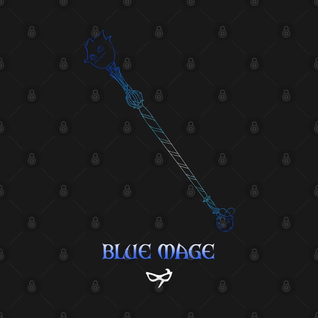 Blue mage Fantasy Job Weapon by serre7@hotmail.fr