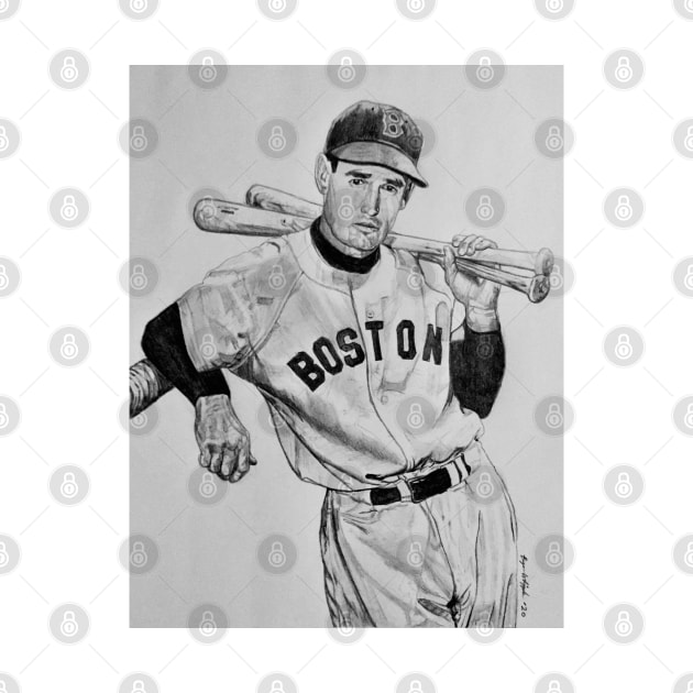 Ted Williams by BryanWhipple