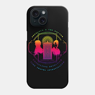 CONSULTING DETECTIVE & TIME TRAVEL INVESTIGATOR  RAINBOW VERSION Phone Case