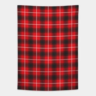 Tartan xmas pattern Tapestry