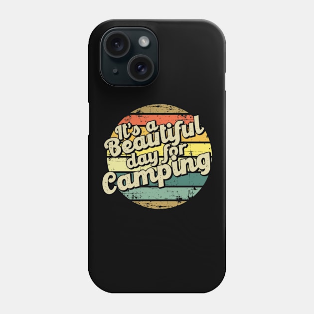 Camping hobby present perfect for him or her mom mother dad father friend Phone Case by SerenityByAlex