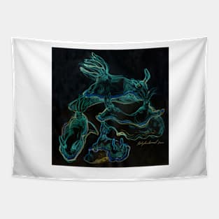 Nudibranch Sketches Hypselodoris Variobranchia 2 Tapestry