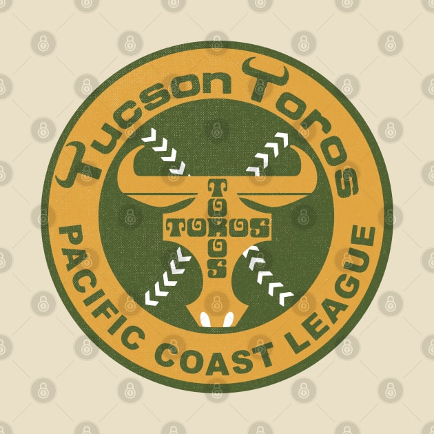 Original Tucson Toros Minor League Baseball 1975 by LocalZonly