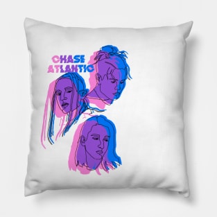 chase atlantic multicolor Pillow