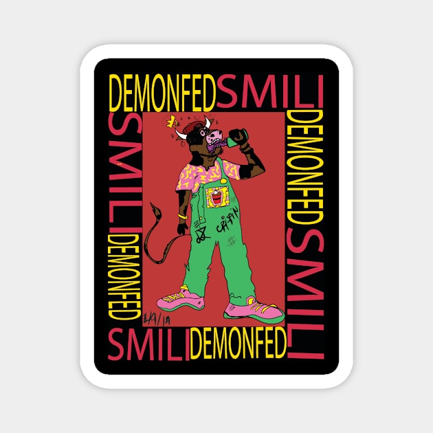 Demonfed & SMILI Collab Magnet by DemonFed