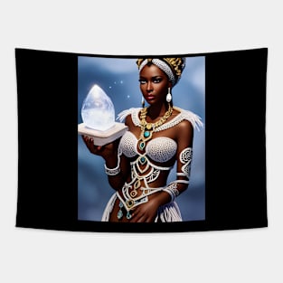 African Ice Queeen Tapestry