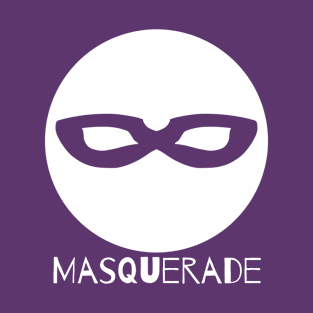 White Mask - Masquerade T-Shirt