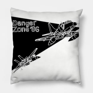 Danger Zone '86 Pillow