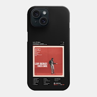 Leon Bridges - Coming Home Tracklist Album Phone Case